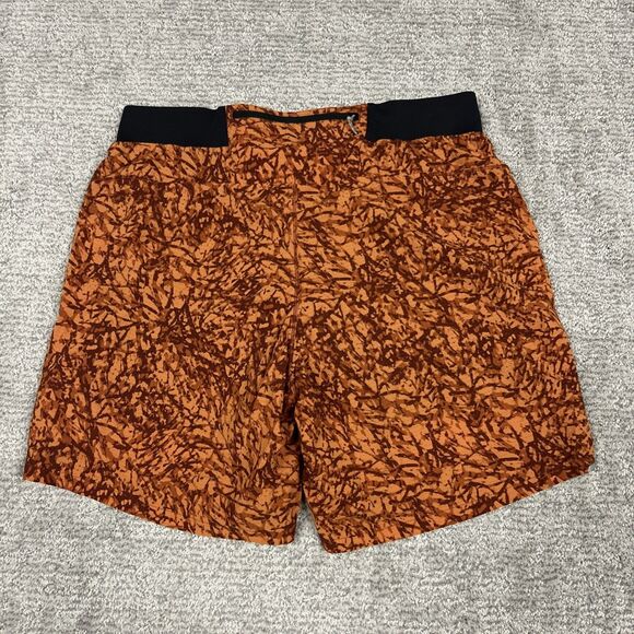 REI Co-op Swiftland 7” Running Shorts Mens Medium Orange Lined Trail Lightweight - Picture 5 of 6